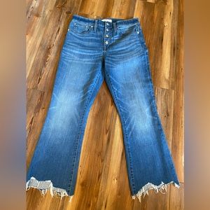 Madewell Demi-boot jean size 30